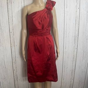 NWT Angelina Faccenda Ruby Red Cocktail Prom Homecoming Dress